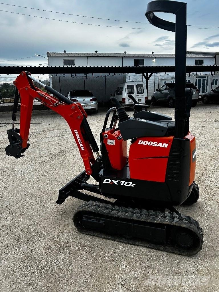 Doosan DX 10 Z Mini ekskavatörler, 7 tona dek