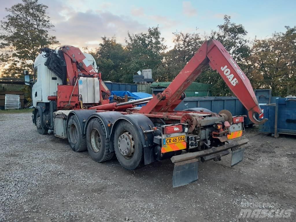 Scania R 520 Araç üzeri vinçler