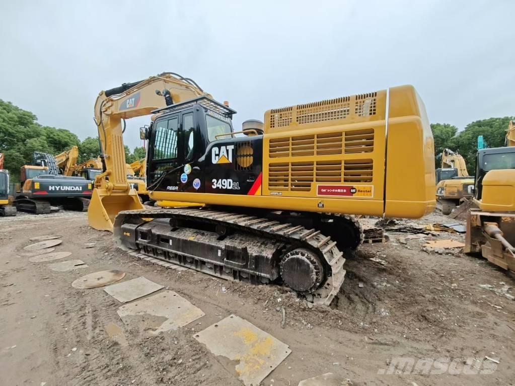 CAT 349 D L Paletli ekskavatörler