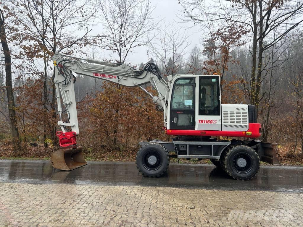 Takeuchi TB 1160 W Lastik tekerli ekskavatörler