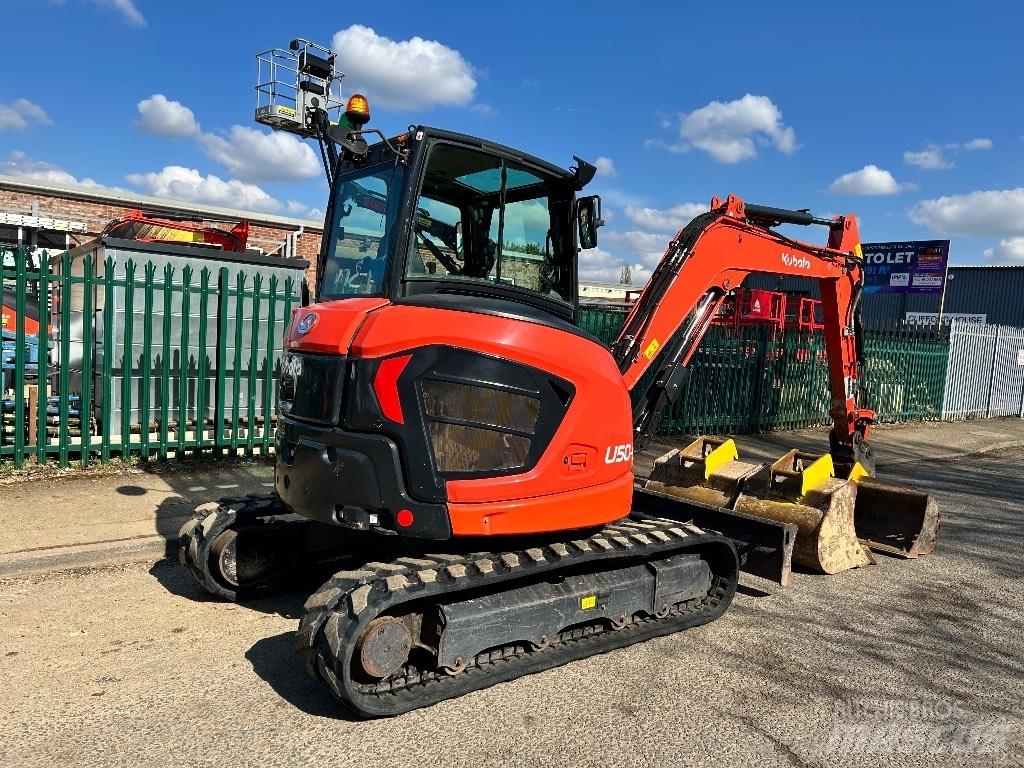 Kubota U 50 Mini ekskavatörler, 7 tona dek