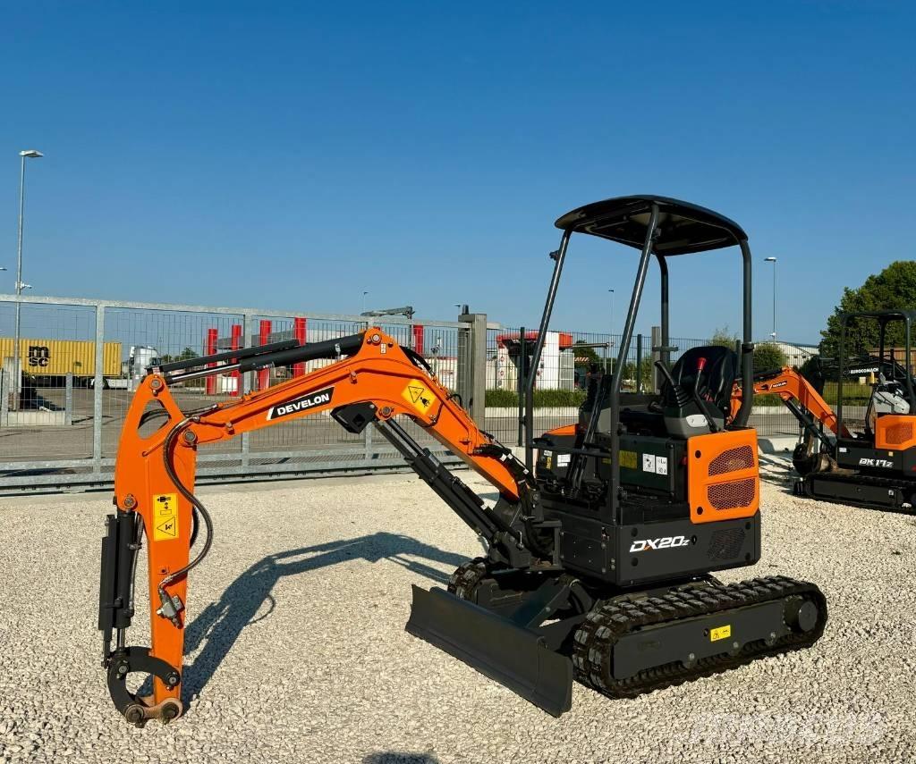 Doosan DX 20 Z-7 Mini ekskavatörler, 7 tona dek
