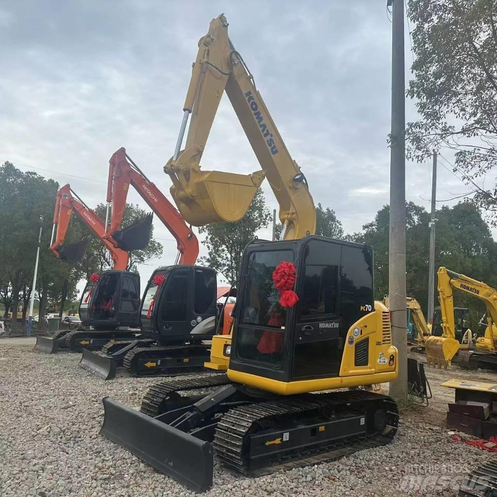 Komatsu PC 70 Mini ekskavatörler, 7 tona dek
