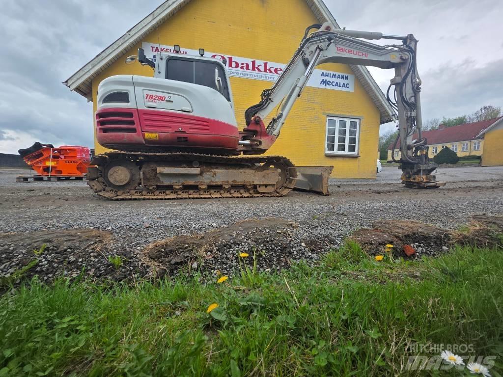 Takeuchi TB 290 Midi ekskavatörler 7 - 12 t