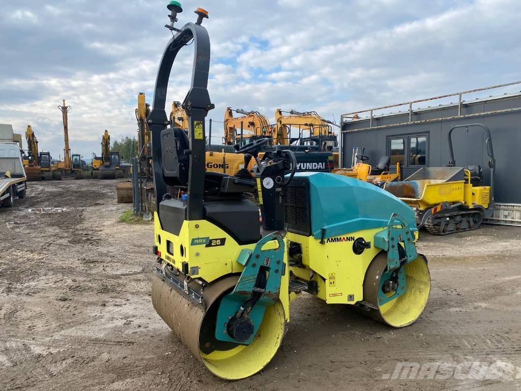 Ammann ARX 26 Çift tamburlu silindirler