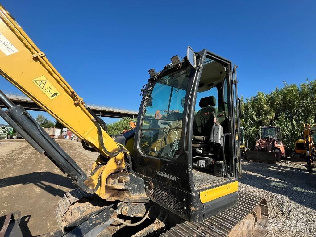 Yanmar Vio 80-1A Paletli ekskavatörler