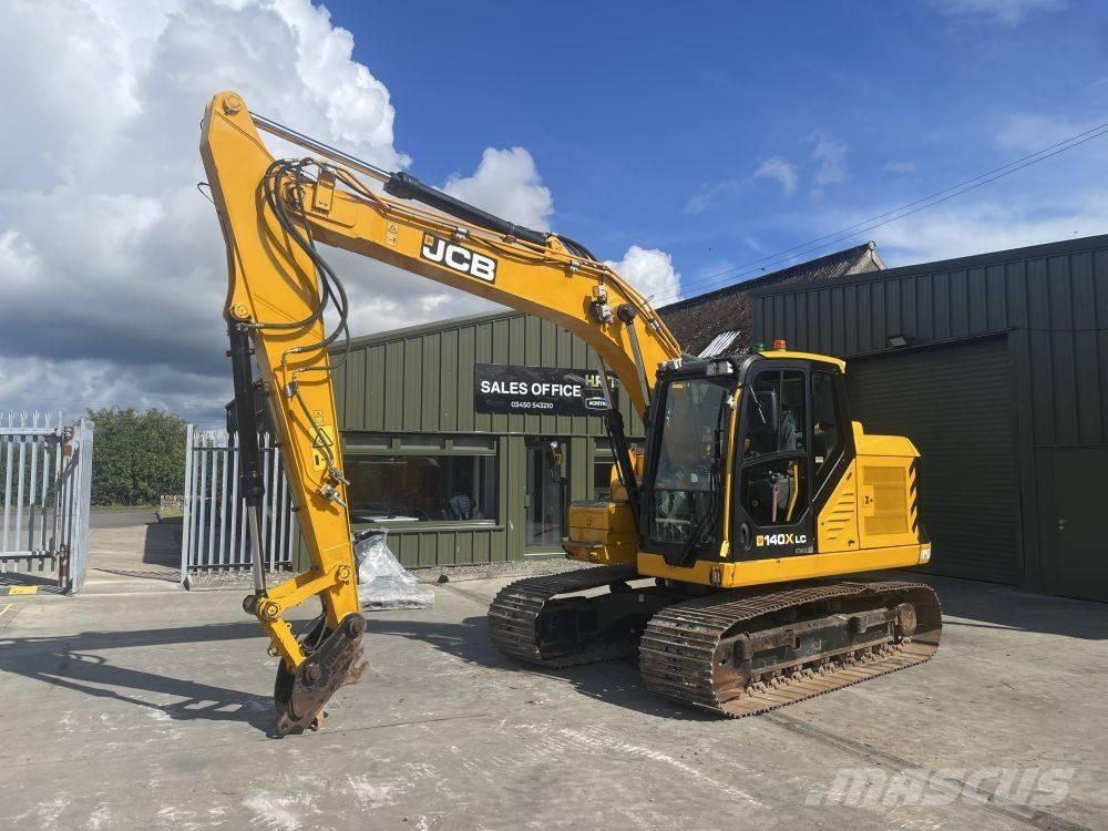 JCB 140 X LC Paletli ekskavatörler