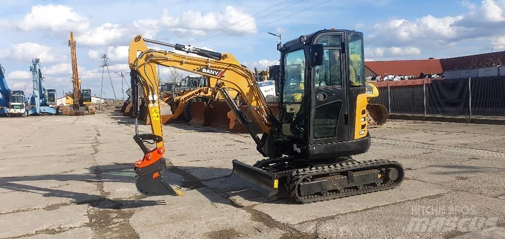 Sany SY 26 U Mini ekskavatörler, 7 tona dek
