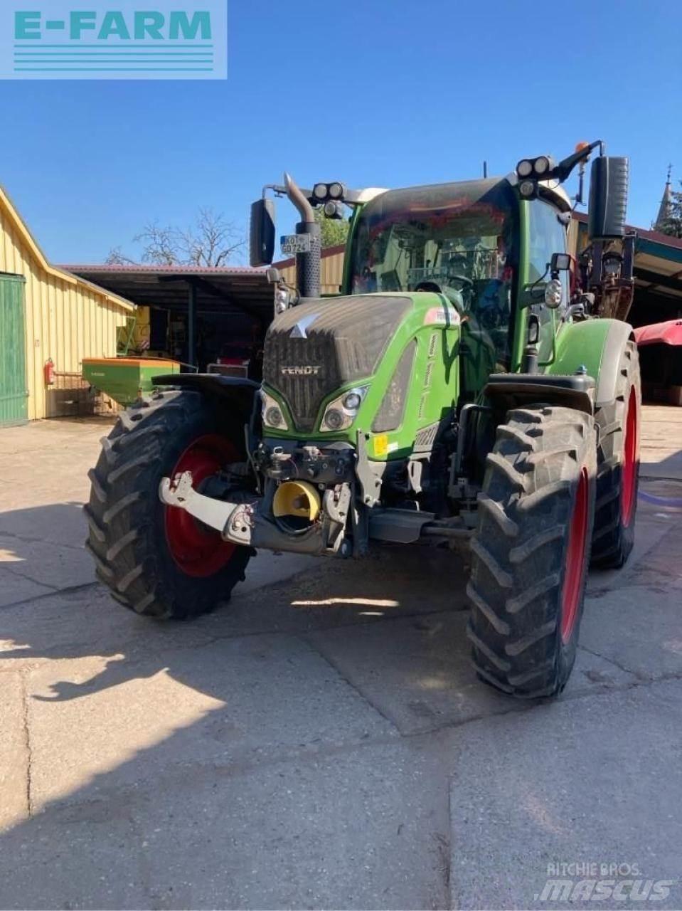 Fendt 724 vario Traktörler