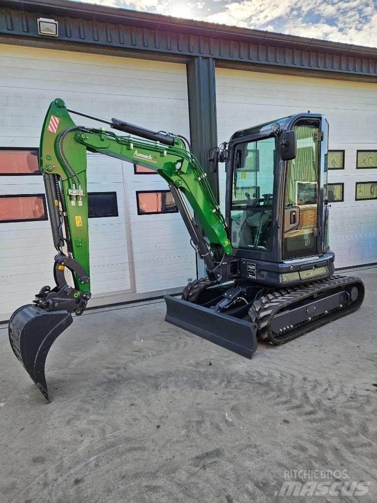 Aameck F27 Mini ekskavatörler, 7 tona dek