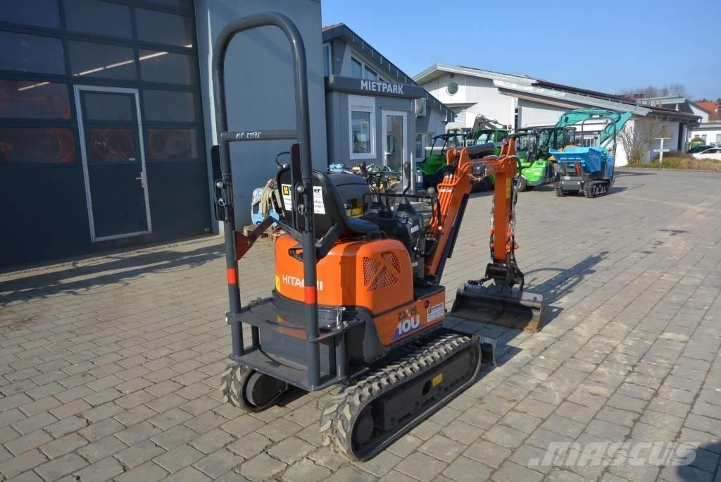 Hitachi ZX 10U-6 Mini ekskavatörler, 7 tona dek
