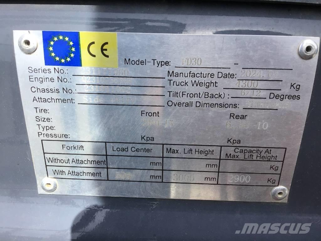  surestac FD30J Dizel forkliftler