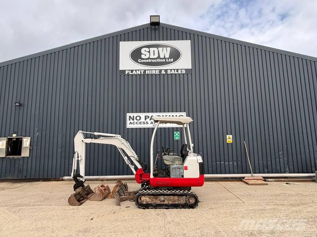 Takeuchi TB 016 Mini ekskavatörler, 7 tona dek