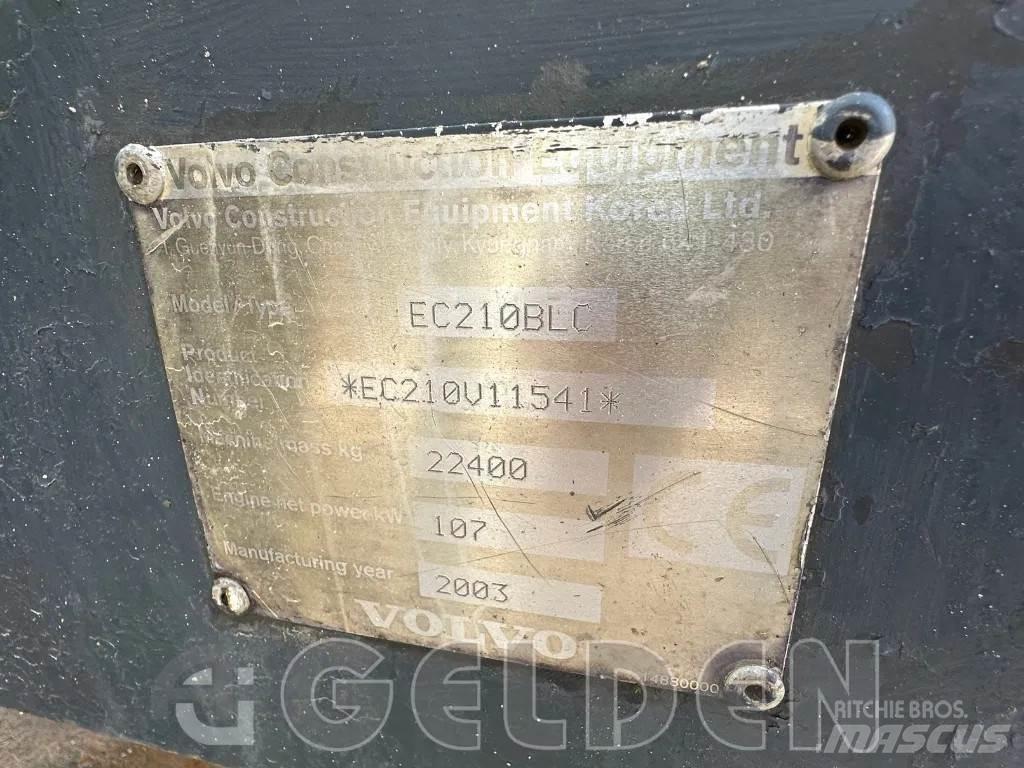 Volvo EC210BLC Paletli ekskavatörler