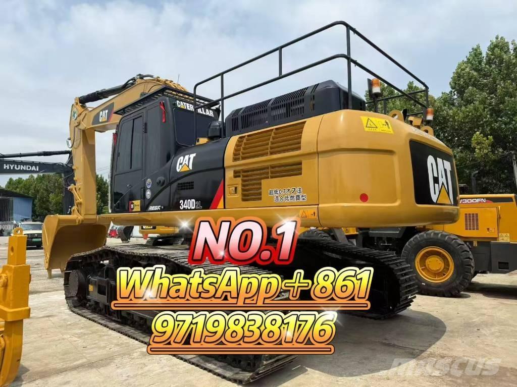 CAT 340 D2 L Paletli ekskavatörler