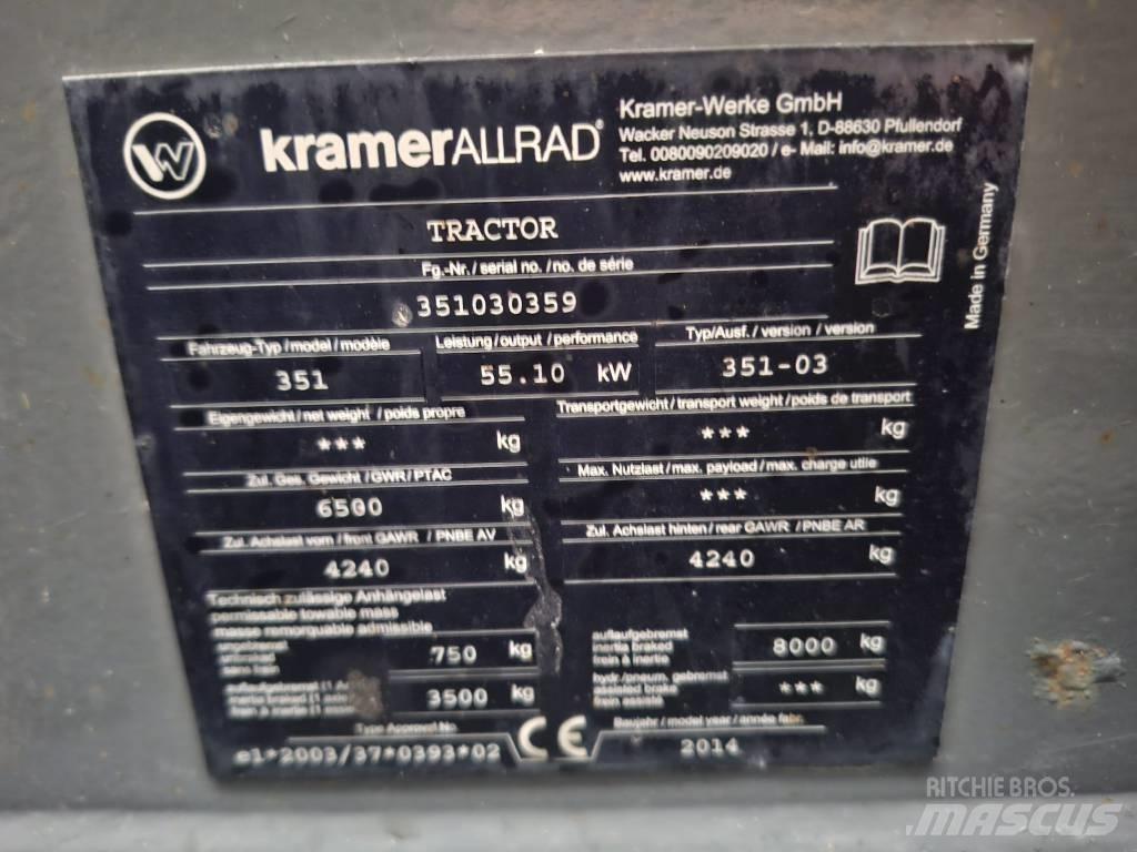 Kramer 580 Tekerlekli yükleyiciler