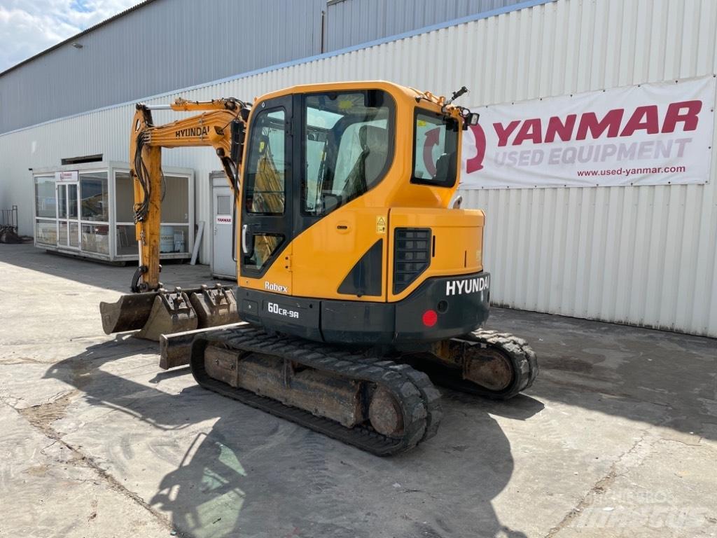 Hyundai R60 CR9A Mini ekskavatörler, 7 tona dek