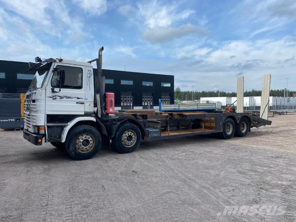 Scania R142H 8X2 Flatbed kamyonlar