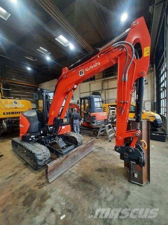 Kubota KX060-5 Mini ekskavatörler, 7 tona dek