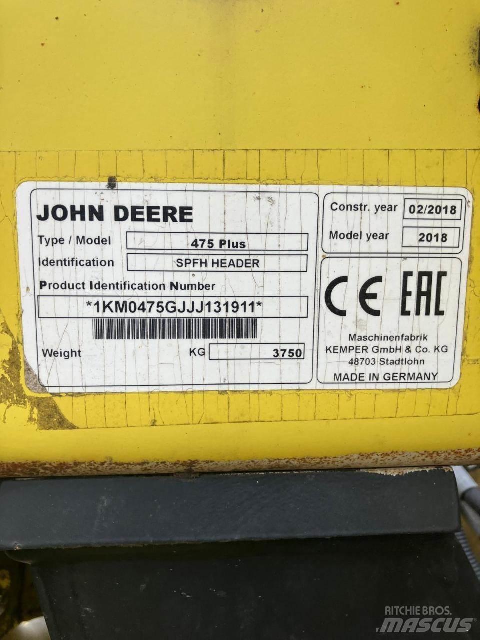 John Deere 8500 Kendi yürür silaj makinalari