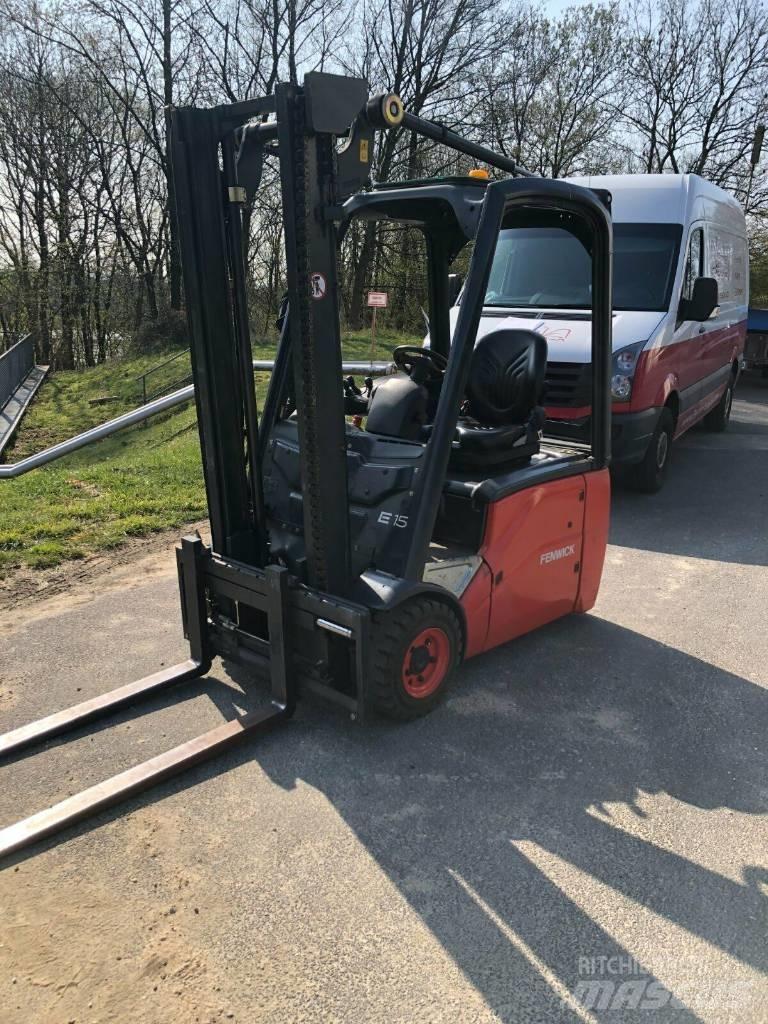 Linde E15 Elektrikli forkliftler
