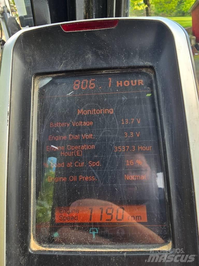Bobcat E 85 Paletli ekskavatörler