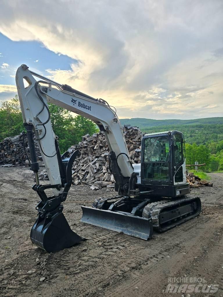 Bobcat E 85 Paletli ekskavatörler