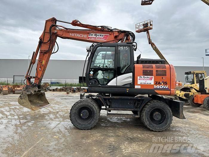 Hitachi ZX140W-6 Lastik tekerli ekskavatörler