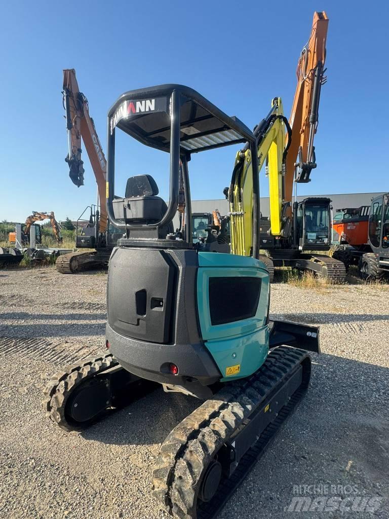Ammann AMX 25 Mini ekskavatörler, 7 tona dek