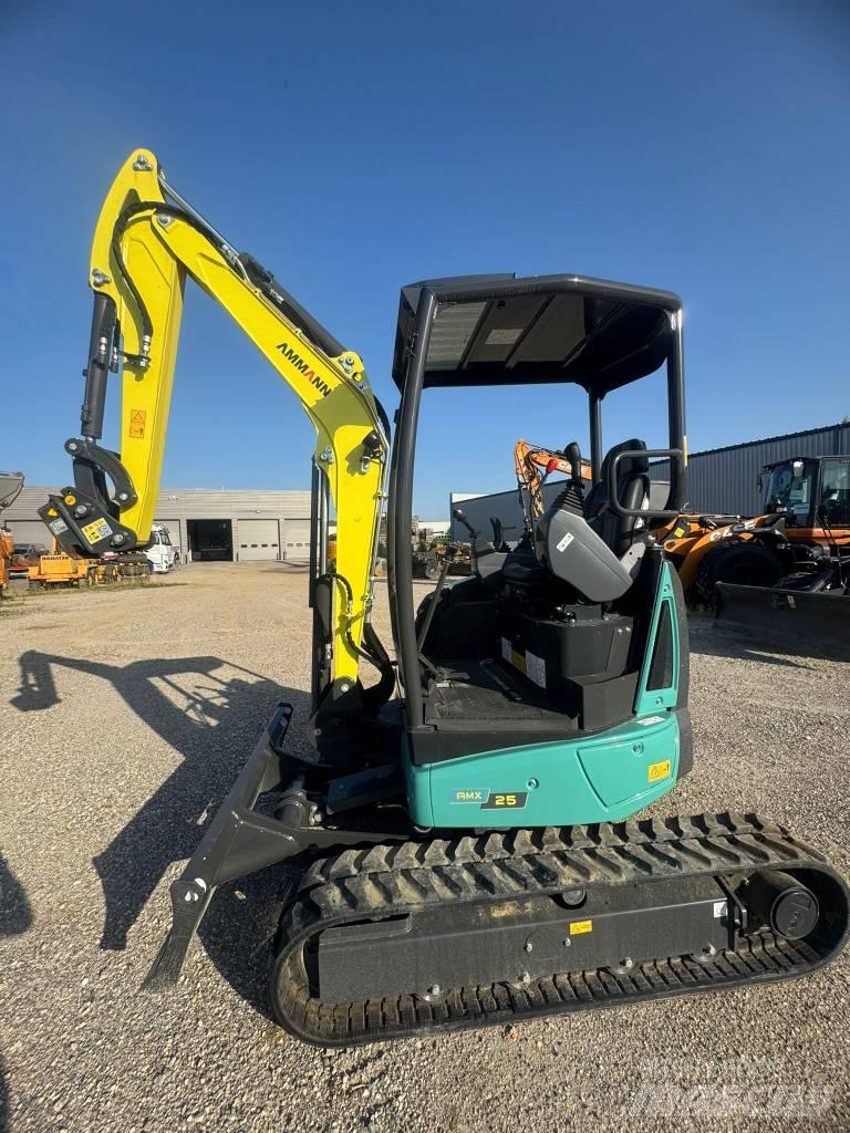 Ammann AMX 25 Mini ekskavatörler, 7 tona dek