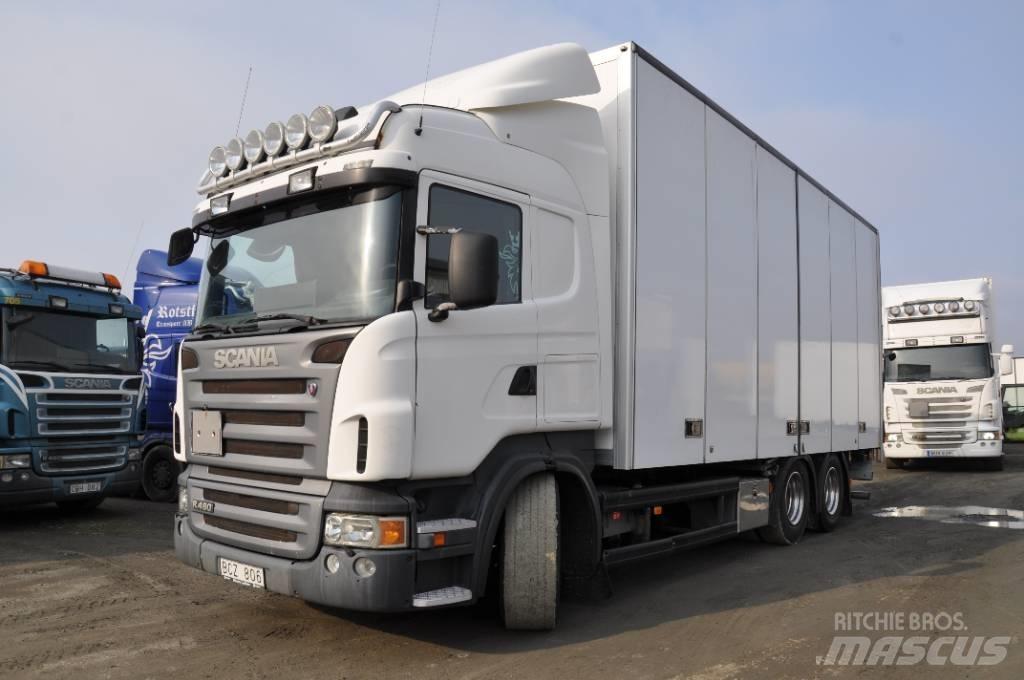 Scania R480LB6X2MNB Kapali kasa kamyonlar