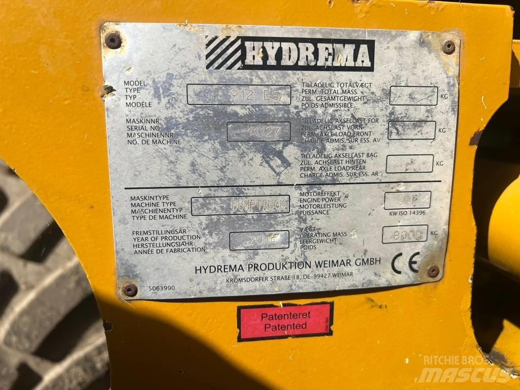 Hydrema 912ES Yol disi kaya kamyonu