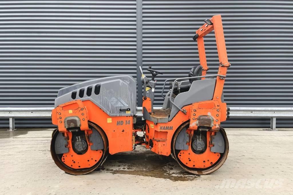 Hamm HD 14 VV Çift tamburlu silindirler