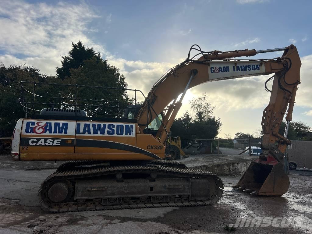CASE CX 330 Paletli ekskavatörler