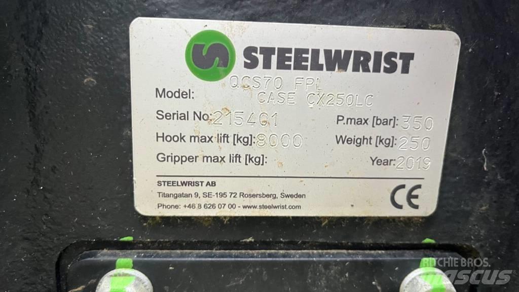 Steelwrist S70 Quick connectors