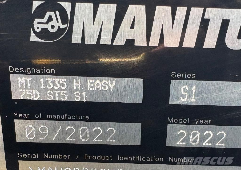 Manitou MT 1335 Teleskopik yükleyiciler