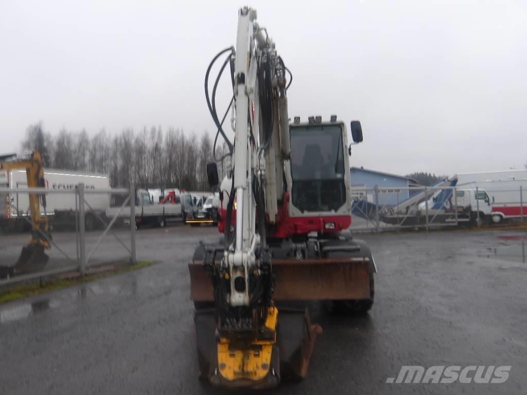 Takeuchi TB 295 W Lastik tekerli ekskavatörler