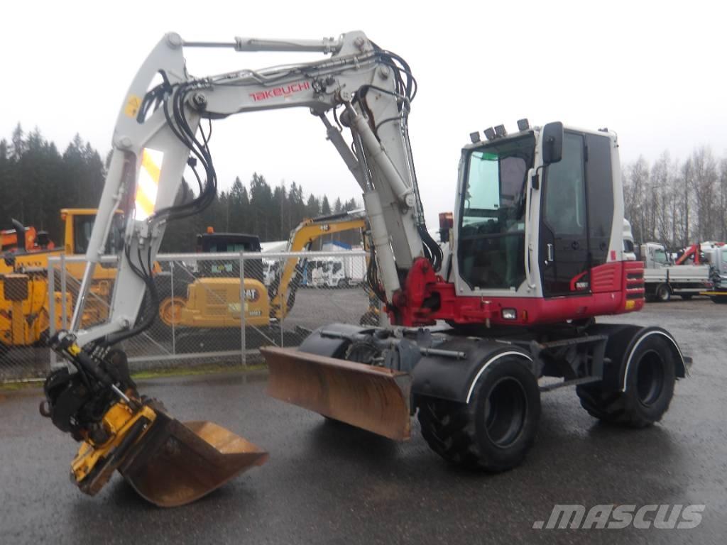 Takeuchi TB 295 W Lastik tekerli ekskavatörler
