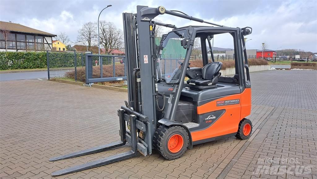 Linde E35HL Elektrikli forkliftler