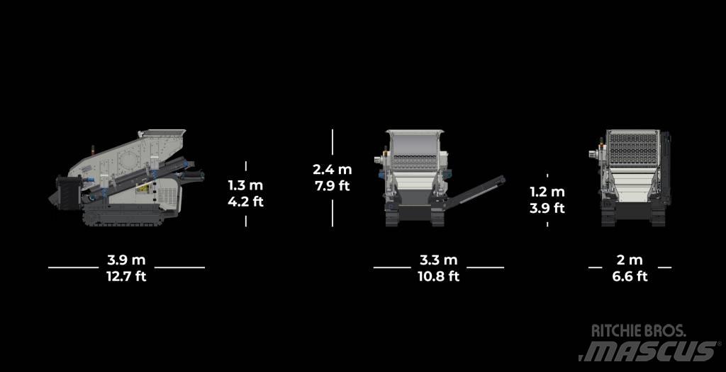 Komplet KOMPATTO 221 Gezer eleyiciler