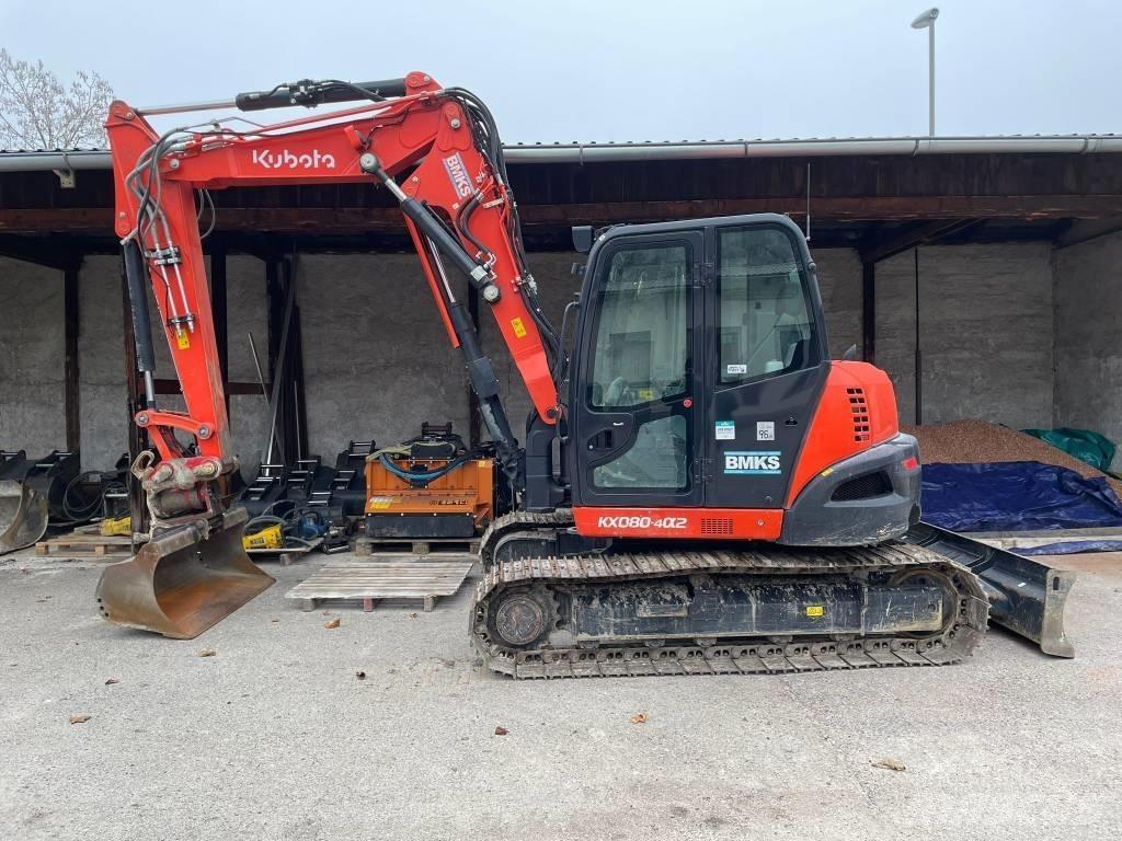 Kubota KX 080-4a2 Midi ekskavatörler 7 - 12 t