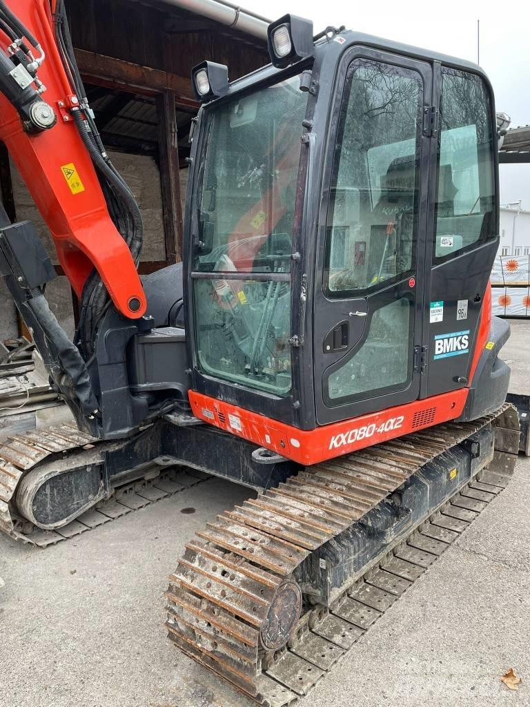 Kubota KX 080-4a2 Midi ekskavatörler 7 - 12 t