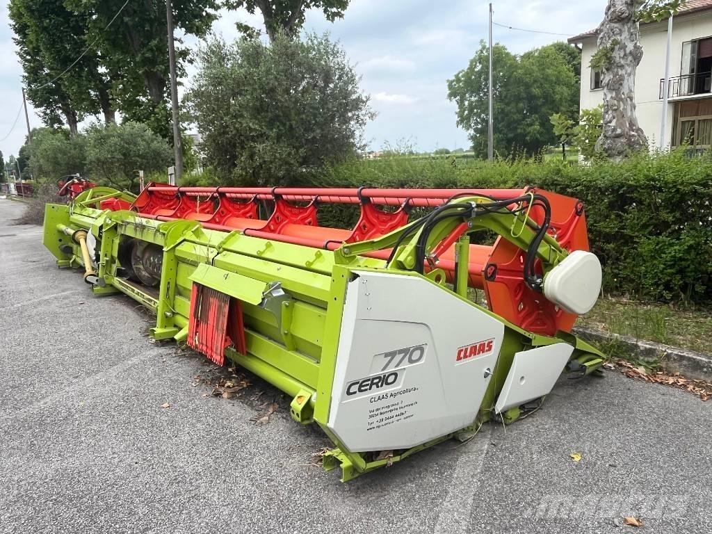 CLAAS CERIO 770 Biçerdöver kafaları