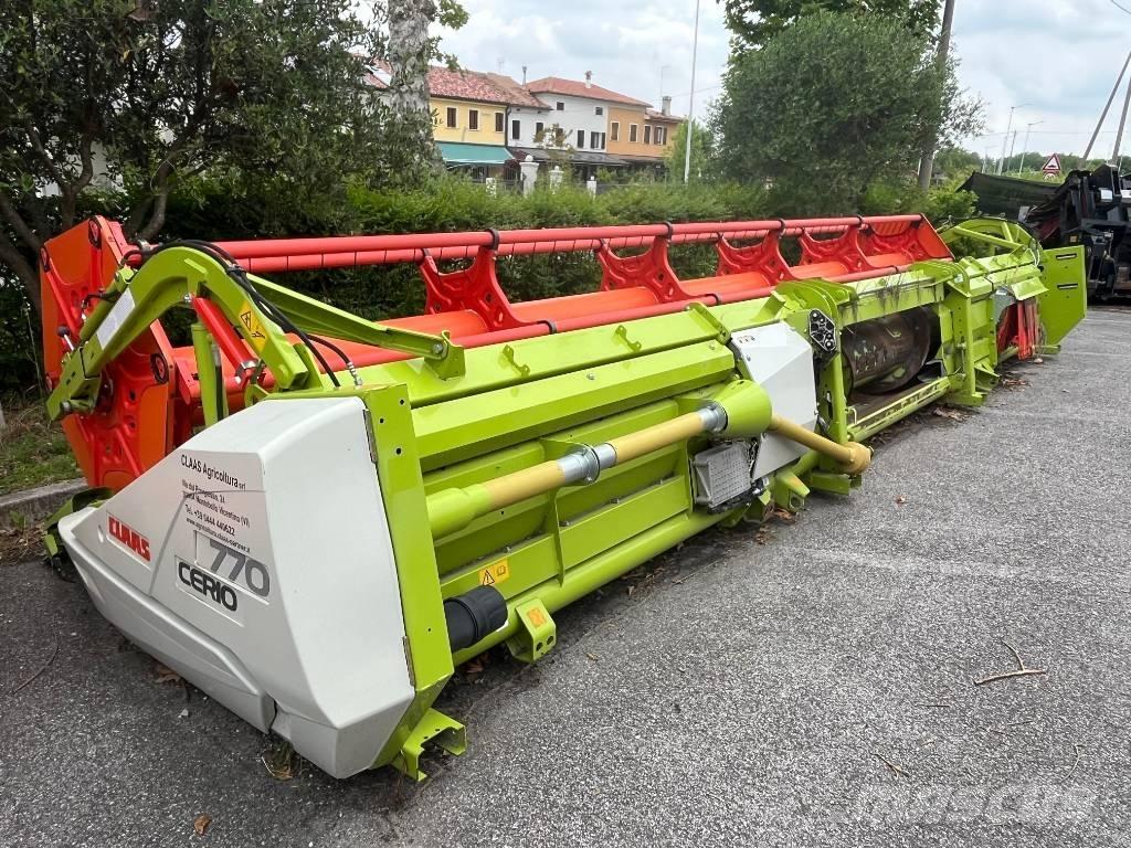 CLAAS CERIO 770 Biçerdöver kafaları