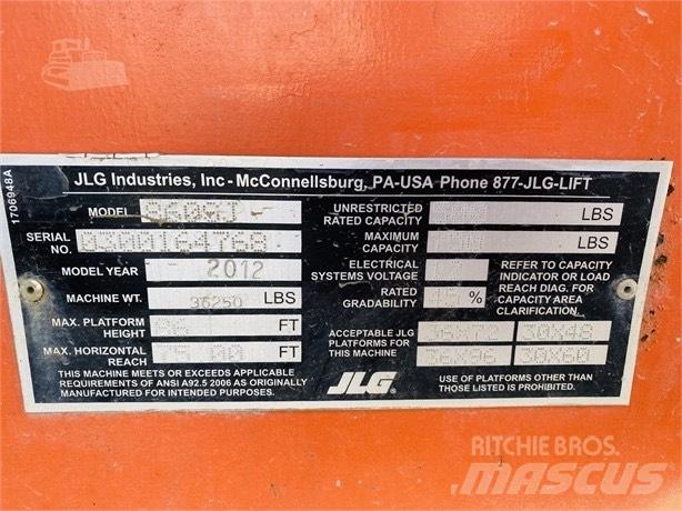 JLG 860 SJ Teleskopik personel platformları