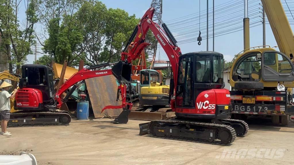 Yanmar Vio 55 Mini ekskavatörler, 7 tona dek