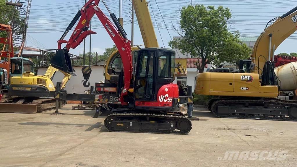 Yanmar Vio 55 Mini ekskavatörler, 7 tona dek