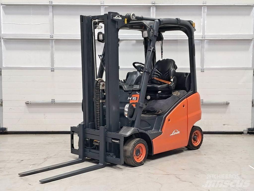 Linde H16D Dizel forkliftler