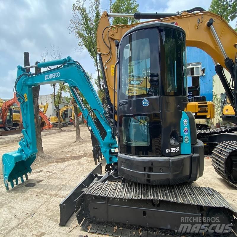 Kobelco SK 55 SR Mini ekskavatörler, 7 tona dek