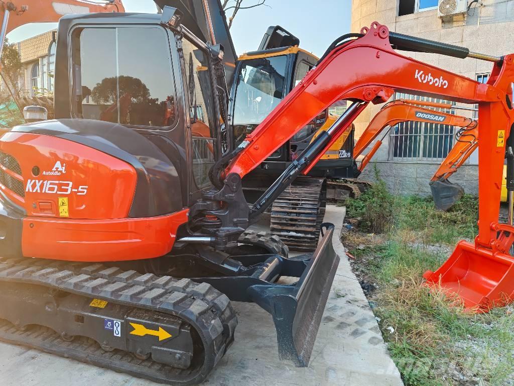 Kubota KX 163-5 Mini ekskavatörler, 7 tona dek